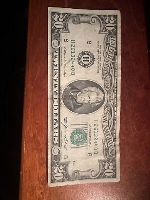1985 Series $20 Bill Circulated H26132440B - Image 1 of 2