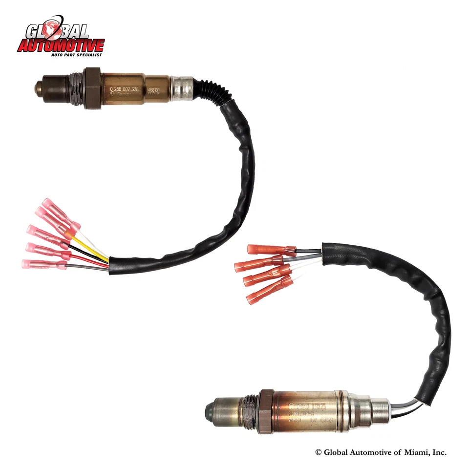 Conjunto de 2 Novos Sensor de Oxigênio O2 Bosch para 2014 2015 2016 BMW 428i 2.0L Turbo - Imagem 1 de 4