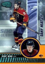 2003-04 Pacific Invincible Blue #4 Dany Heatley