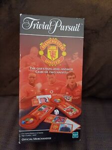 Vintage Hasbro Manchester United Trivial Pursuit Game Complete