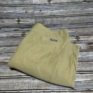 Pantaloni foderati in pile Eddie Bauer Utility Tan da uomo taglia 36x29 effettivi - Foto 1 di 6