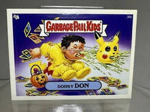 Dorky Don 36b Garbage Pail Kids All New Series 2 pokemon pikachu 2004 - Picture 1 of 2
