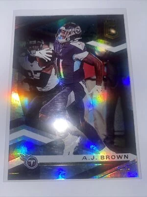 2020 Elite Base #41 A.J. Brown - Tennessee Titans N25 - Image 1 of 2
