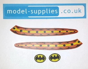 Corgi 107 Batboat (2. Ausgabe) Reproduktion Aufkleber Set - Bild 1 von 1