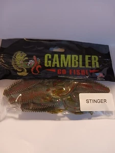 GAMBLER Stinger Soft Bait 5 Pack - Picture 1 of 5