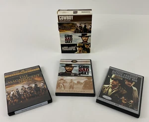 Cowboy Sammlung (DVD 3-Disc Set) Magnificent Seven, Good Bad Hässlich, Butch Cass. - Bild 1 von 12