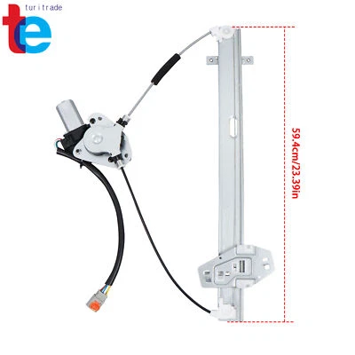 Regulador de ventana eléctrica para Honda Pilot 2003 2004-2008 delantero izquierdo con motor 748-129 Foto 1 de 4