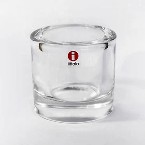 Iitala Marimekko Kivi Tealight Candle Holder Clear Teelicht Kerzenhalter Klar - Bild 1 von 8