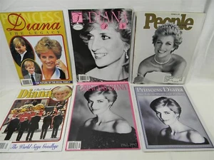 Prinzessin Diana Lady Di Magazin Legacy 6 Stück - M109 Legacy Lot - Bild 1 von 7