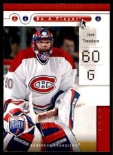 2005-06 Upper Deck Be a Player Jose Theodore Montreal Canadiens #47