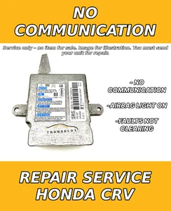 ✅HONDA CRV 77960-T1G-G930-M4 AIRBAG ECU SRS MODULE NO COMMUNICATION REPAIR - Picture 1 of 1