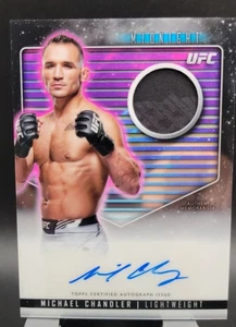 2024 Topps Midnight UFC Autograph Relic Michael Chandler Patch Auto #RCA-MCH - Picture 1 of 2