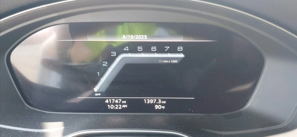 2022 - 2023 A5 OE 速度计集群 41K 英里奥迪 — 第 1/4 张图片