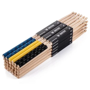 Drum Sticks 15 Pairs Classic 5A Drumsticks, America Maple Wood Drumsticks for... - Picture 1 of 7