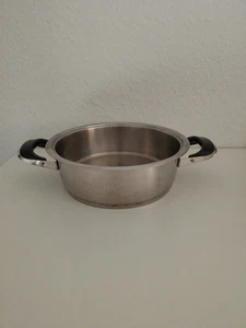 AMC Topf  Edelstahl Ø 27,5 cm - Höhe ca 8,5 cm --  Nr. 8066 - Bild 1 von 8