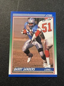 1990 Score #20 Barry Sanders - Picture 1 of 2