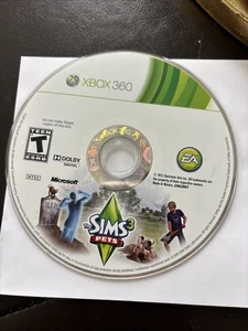 Les Sims 3 : Animaux de compagnie (Microsoft Xbox 360, 2011) - Disque seul testé - Photo 1/1