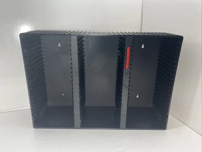 Laserline 60 CD Almacenamiento Rack Montaje en Pared Estuche Soporte Negro Plástico Duro CD60 Foto 1 de 4