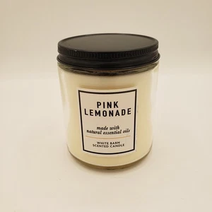 Bath & Body Works PINK LEMONADE Duftkerze mit einem Docht 7 Oz. NEU - Bild 1 von 4