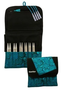 Knitting Needle Set, Large Tip Sizes (US 9-15), 5 inch Sharp Steel Interchang... - Picture 1 of 1