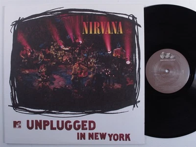 NIRVANA Unplugged In New York DGC LP NM 180g reissue matte cover with insert z - Image 1 of 3