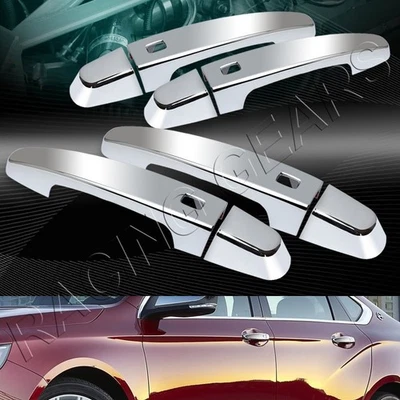 ХРОМИРОВАННЫЕ НАКЛАДКИ НА ДВЕРНЫЕ РУЧКИ ЗЕРКАЛА ОТДЕЛКА ПОДХОДИТ ДЛЯ 17–19 GMC ACADIA/18–19 GMC TERRAIN - Изображение 1 из 3