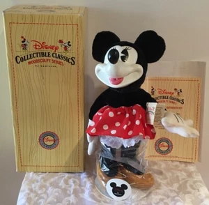 Minnie Mouse Woodsculpt 15018 Disney Collectible Classics Series - Picture 1 of 12