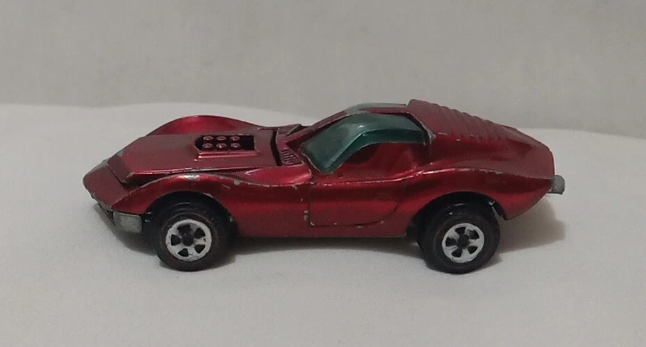 Johnny Lightning Topper Mako Tiburón Rojo Oscuro "LÍNEA ROJA"  Foto 1 de 4
