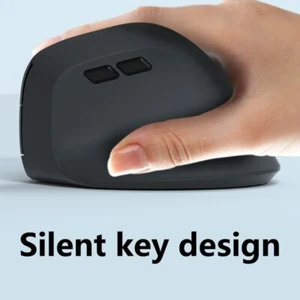USB Cord Vertical Mouse 800/1200/1600DPI Adjustable Ergonomic Grip Quiet Button - Picture 1 of 13