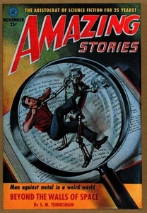 Tarjeta coleccionable clásica con cubierta de revista Pulp 1992 GGA - Imagen 1 de 2