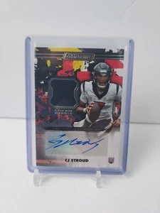CJ STROUD 2024 TOPPS COMPOSITE PATCH AUTOGRAPH VARIATIONS ROOKIE AUTO /99 RPA RC - Picture 1 of 2
