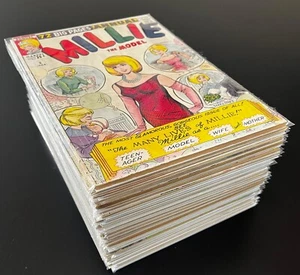 LOT (38) SILVER & BRONZE AGE Comic Books Dell Marvel DC Archie Harvey Disney + - Picture 1 of 6