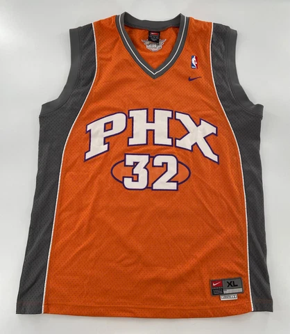 VINTAGE Nike Amare Stoudemire #32 Phoenix Suns PHX Mens NBA Stitch Jersey XL +2 Cover