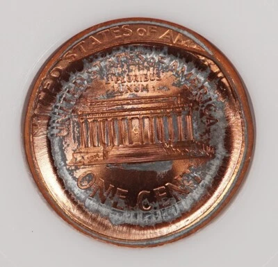 2000 1c Double Struck Capped Cupped Die Cap - Rare Mint Error Coin - Image 1 of 3