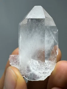 Arkansas Quartz Natural Clear Point 25.1g AR USA Crystal L9b - Picture 1 of 12