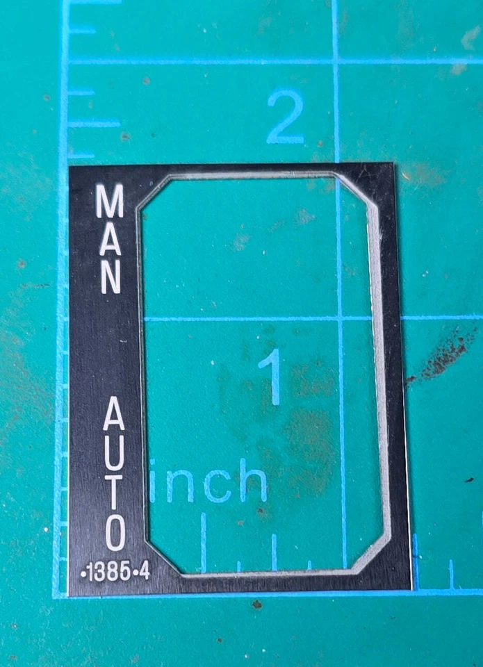 Placa de interruptor basculante automático Kenworth Man 1385-4 Foto 1 de 1