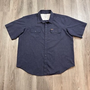 Orvis Classic Collection Herren XXL Tech Hemd Blau Kurzarm 1369167 - Bild 1 von 8