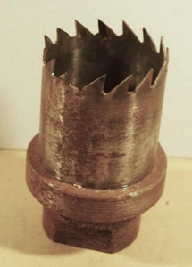 Kronensäge Kronenfräse Kreher Erzgebirge Drechseln Olbernhau Ronde Holzspielzeug - Bild 1 von 4