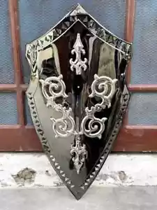 Armor Knight Shield Medieval Stainless Steel Beautiful Handmade Shield - Picture 1 of 6