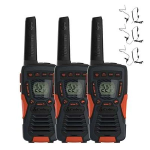 Walkie talkies Cobra CXT1095 3PH paquete de 3 vías IP67 40 millas - Imagen 1 de 10