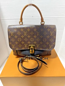 LOUIS VUITTON Monograma Marignan Negro Hombro Bandolera Correa Bolso de Mano LV Box - Imagen 1 de 24