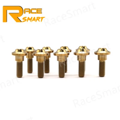 Pernos de montaje de rotores de disco de freno delanteros de 10 piezas para Yamaha FZ8 Fazer 8 ABS 2011-2015 Foto 1 de 4