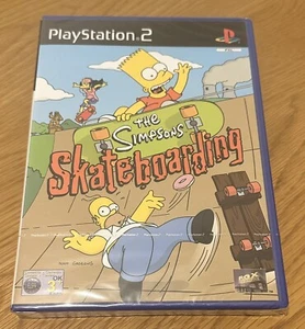Los Simpson Skateboarding Ps2 Juego Nuevo Precintado Reino Unido Pal Sony Playstation 2 - Imagen 1 de 6