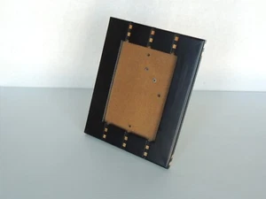 Fetco Balck and Natural Wood Frame 8 X 10 " Frame 5" x 6" Picture - Picture 1 of 5