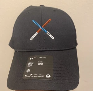 Disney Nike Star Wars Jedi Lightsaber Baseball Hat Cap M/L Adjustable NEW! - Picture 1 of 3