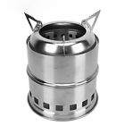 Outdoor Wood Burning Stove Stainless Steel Barbecue Wood Charcoal Coal Heati*