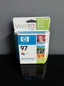 Genuine OEM HP 97 Tri-Color Ink Cartridge Expiration Date Apr 2006 NEW IN BOX - Picture 1 of 3