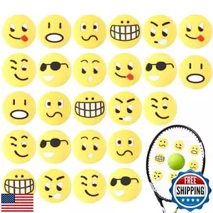 Jexine 30 Pcs Tennis Vibration Dampener Silicone Tennis Racket Dampener Cute - Picture 1 of 5
