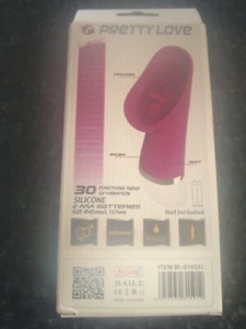 PRETTY LOVE 30 FUNCTIONS SILICONE VIBRATOR - Picture 1 of 5