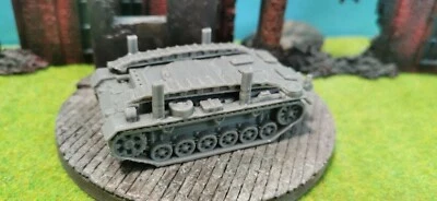 Tedesco Brückenmaterialträger III Carro Armato Wehrmacht WW2 Kit IN 1/87 1/72 - Immagine 1 di 3